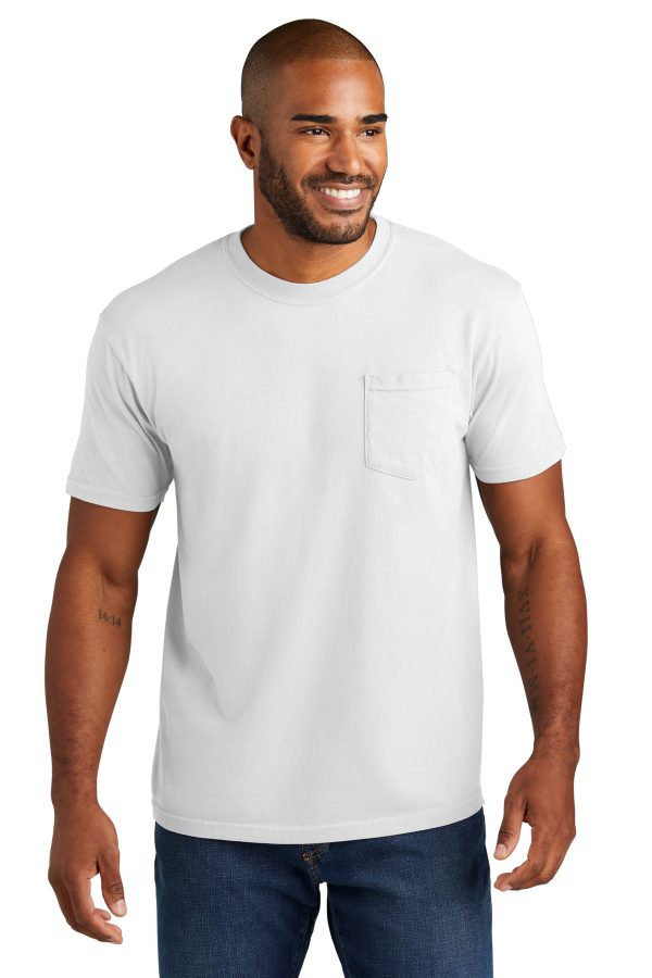 COMFORT COLORS  Heavyweight Ring Spun Pocket Tee. 6030