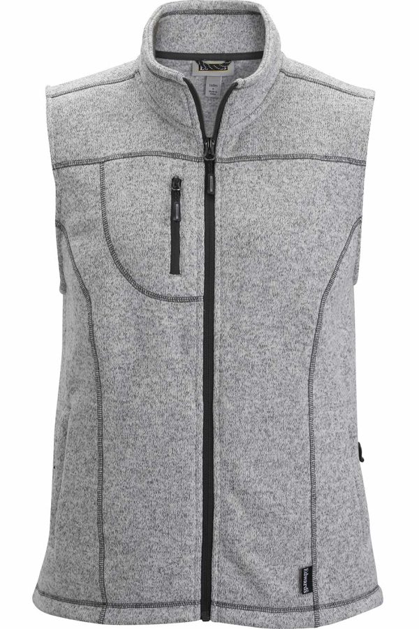 Edwards Womens Sweater Knit Fleece Vest