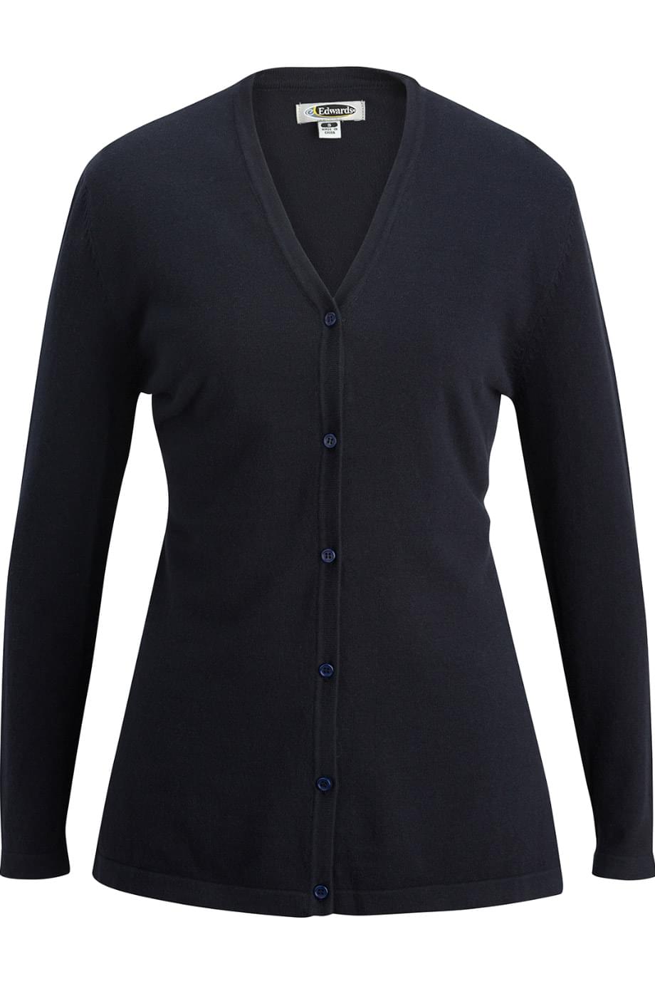 Edwards Ladies' V-Neck Long Cardigan - Unitex Direct