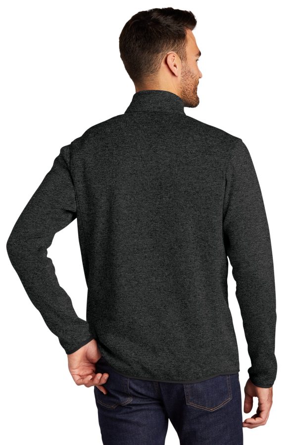 Port Authority Sweater Fleece Jacket. F232 - Image 2