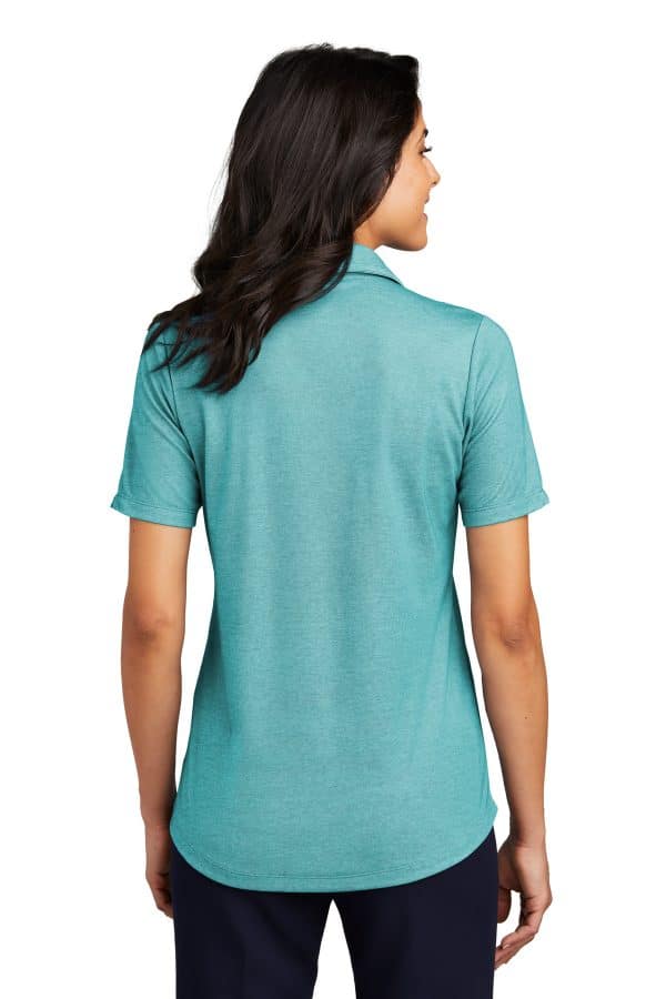 Port Authority Ladies Fine Pique Blend Polo LK830 - Image 2