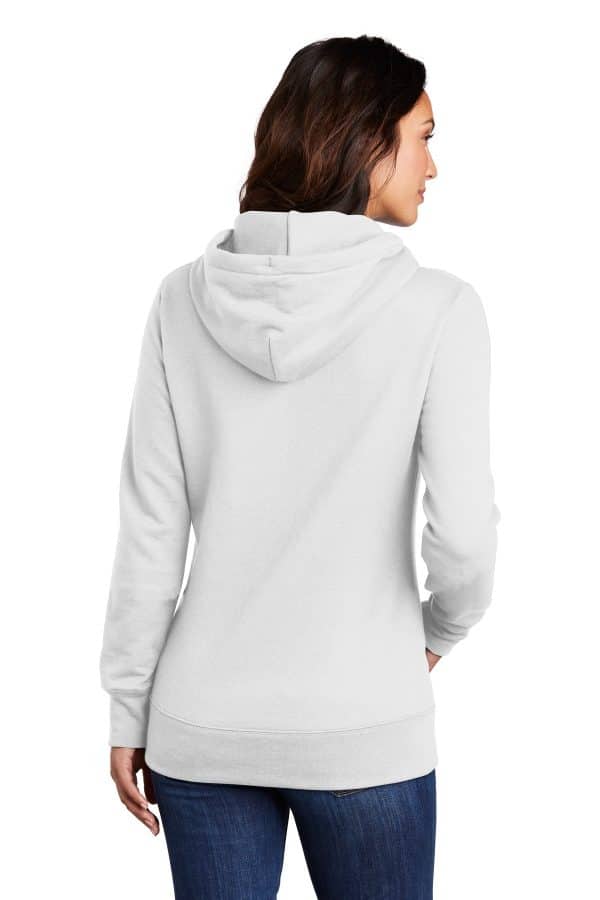 Port & Company  Ladies Core Fleece Pullover Hooded Sweatshirt LPC78H - Image 2