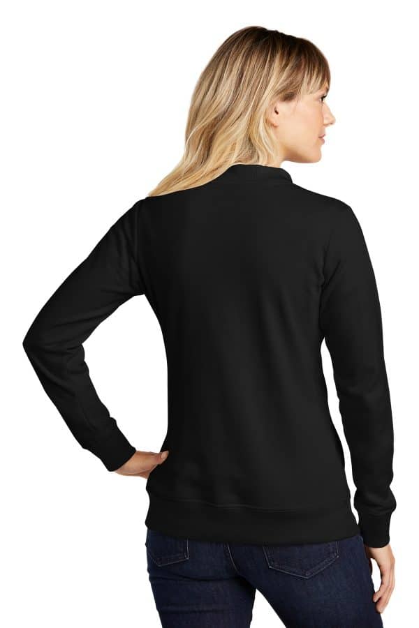 Sport-Tek  Ladies Lightweight French Terry Bomber LST274 - Image 2