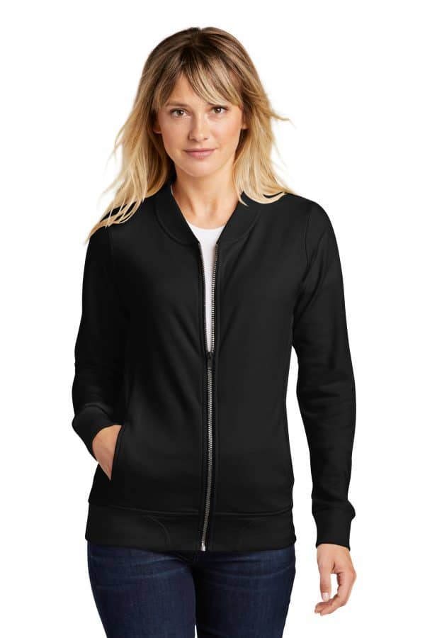 Sport-Tek  Ladies Lightweight French Terry Bomber LST274