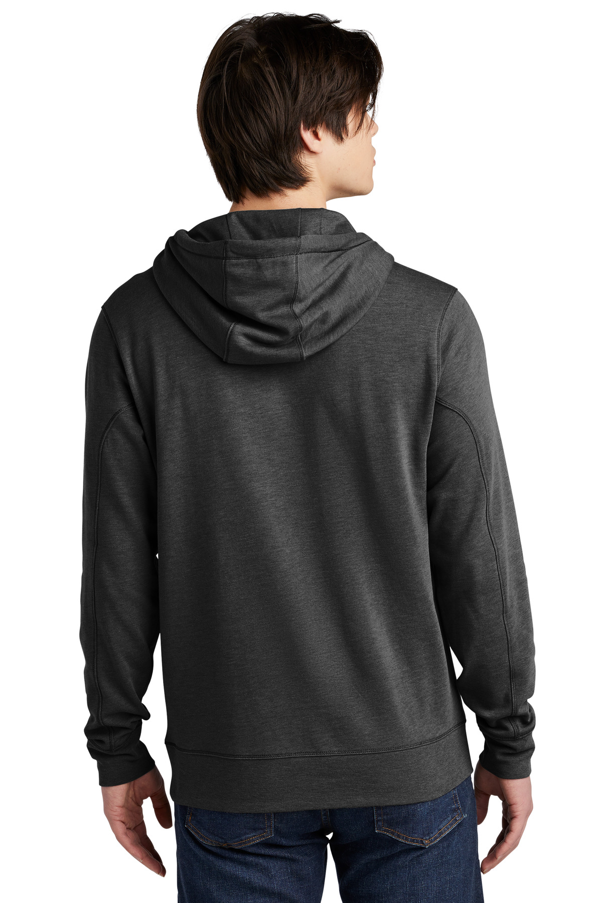 New Era Tri-Blend Fleece Pullover Hoodie. NEA510 - Image 2