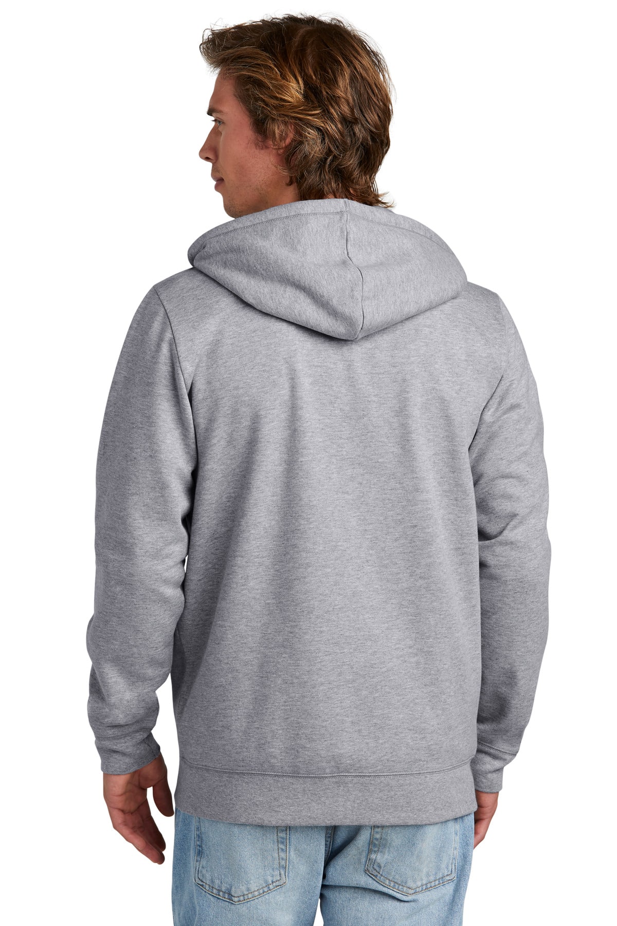 New Era Comeback Fleece Full-Zip Hoodie NEA551 - Image 2