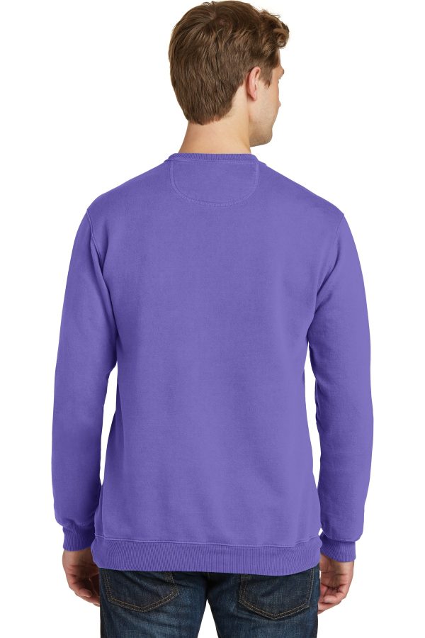 Port & Company Beach Wash Garment-Dyed Crewneck Sweatshirt PC098 - Image 2