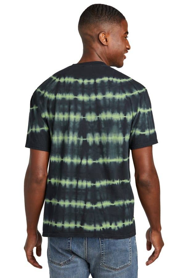 Port & Company Allover Stripe Tie-Dye Tee PC142 - Image 2