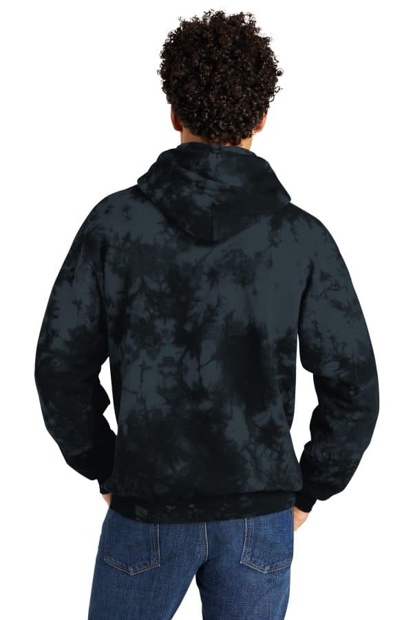 Port & Company Crystal Tie-Dye Pullover Hoodie PC144 - Image 2