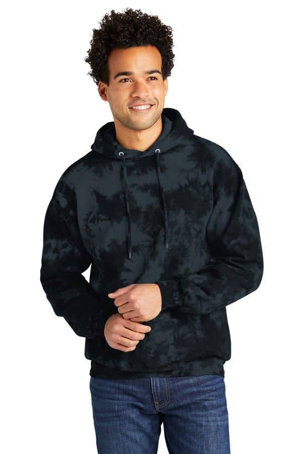 Port & Company Crystal Tie-Dye Pullover Hoodie PC144