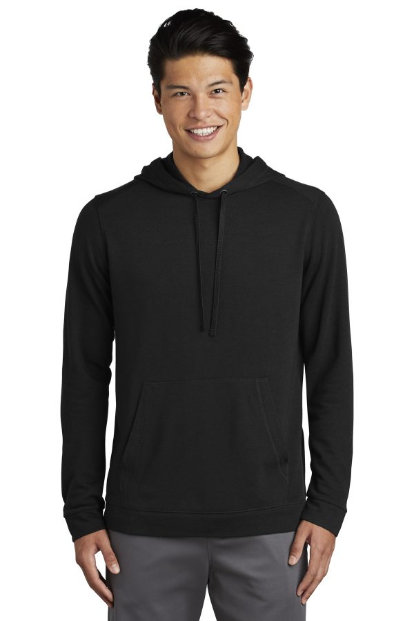 Sport-Tek  PosiCharge  Tri-Blend Wicking Fleece Hooded Pullover. ST296