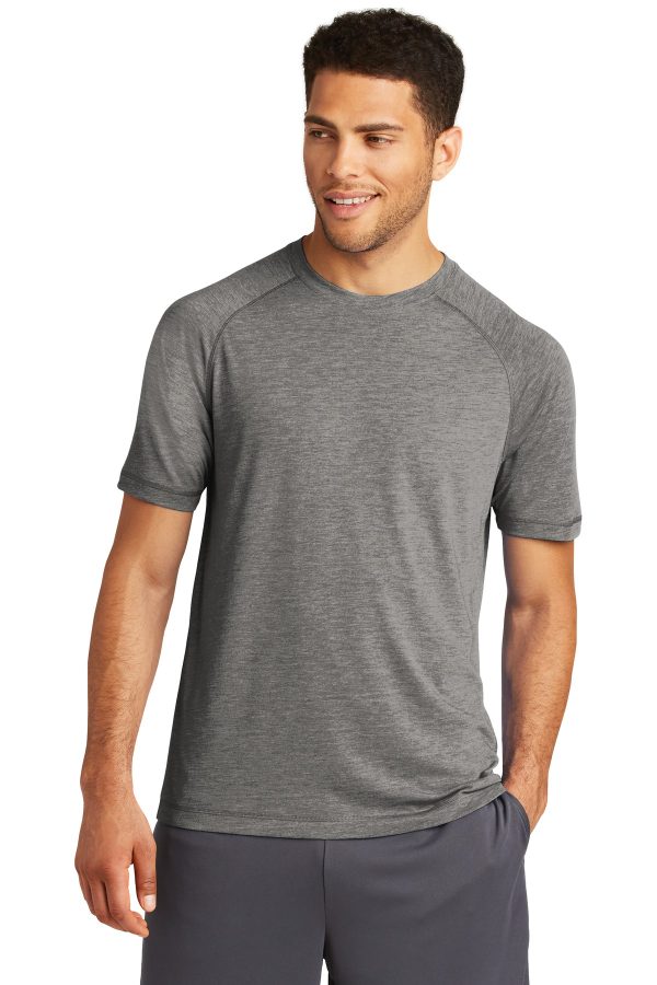 Sport-Tek  PosiCharge  Tri-Blend Wicking Raglan Tee. ST400