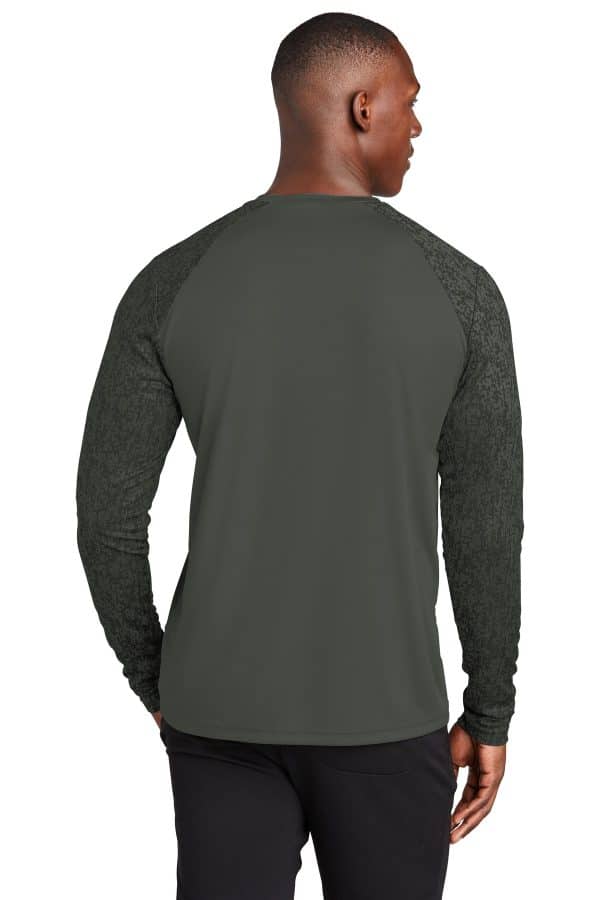 Sport-Tek  Long Sleeve Digi Camo Tee. ST460LS - Image 2