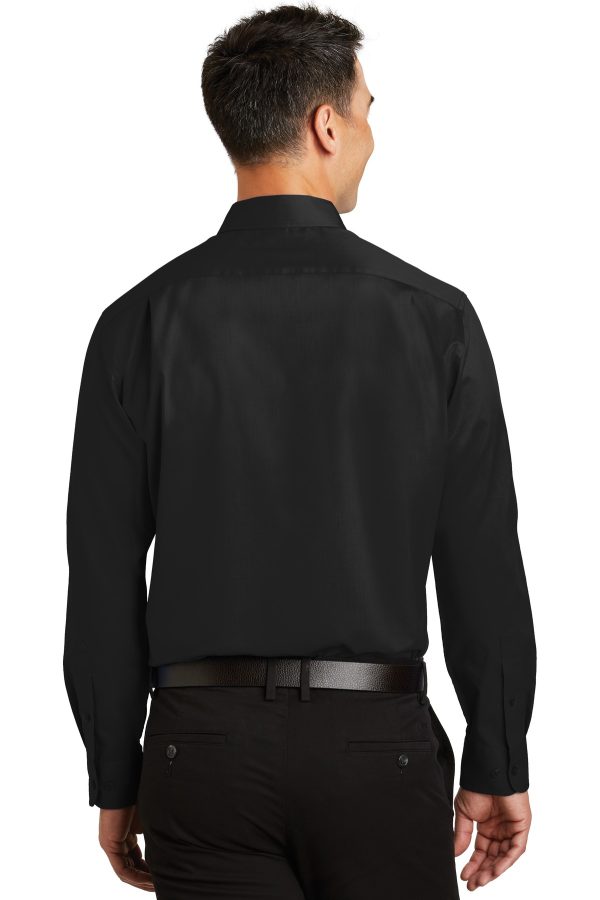 Port Authority Tall SuperPro Twill Shirt. TS663 - Image 2